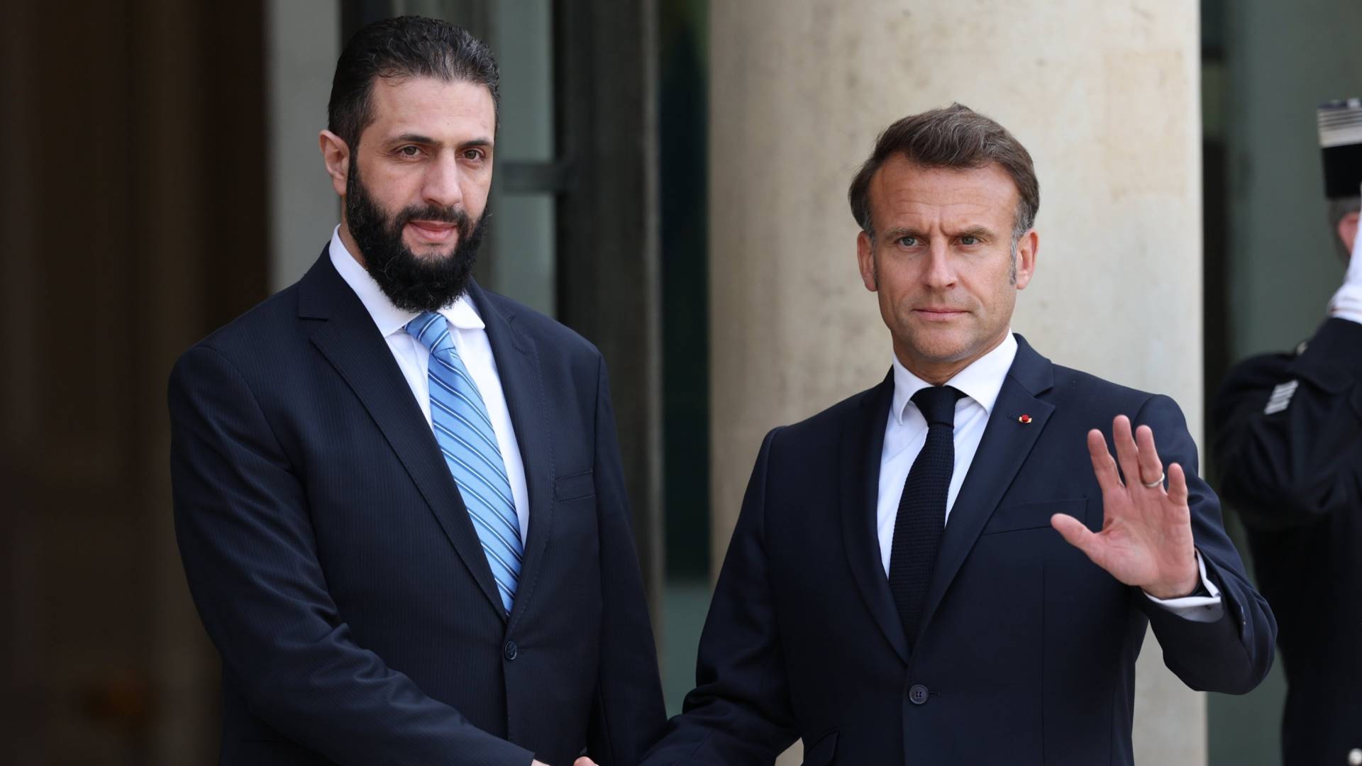 Shpërthime në Damask gjatë vizitës së Macron