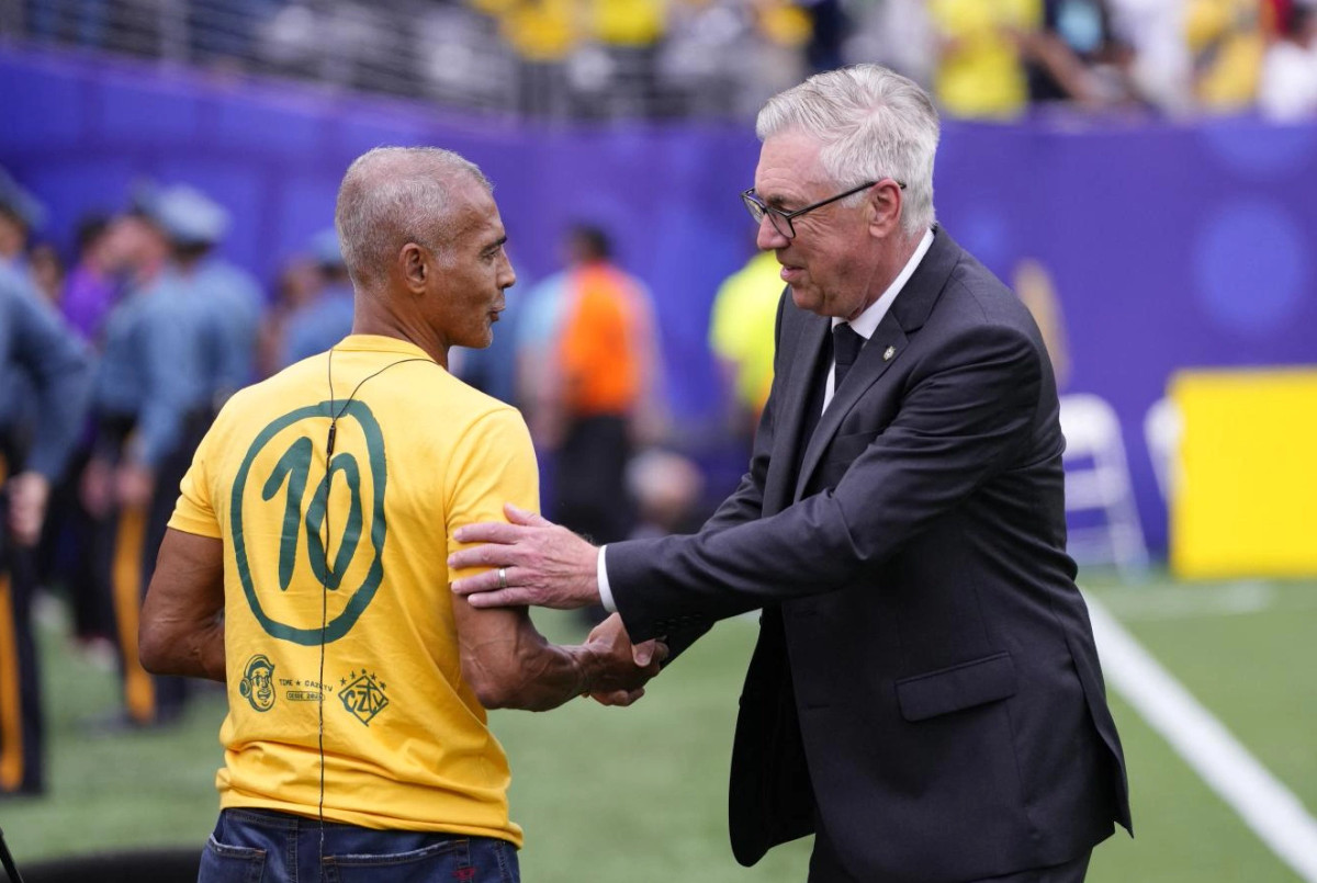 Romario kërkon shkarkimin e Ancelottit nga Brazili