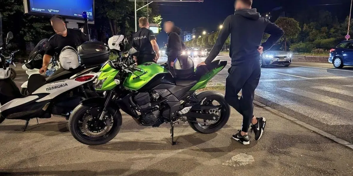 Sanksionohen 35 motoçiklistë në Shtip për mungesë helmetash