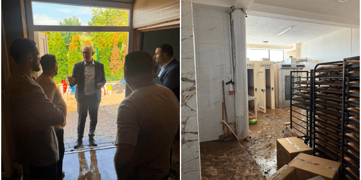 Ferizaj: Aliu viziton zonat e përmbytura, premton mbështetje