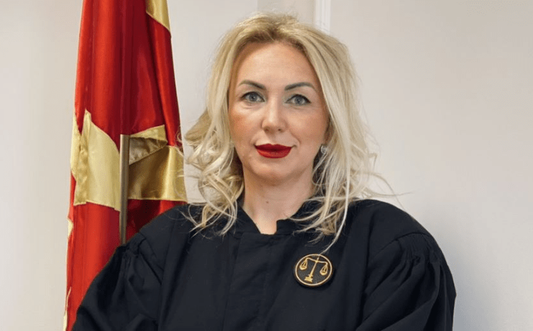 Daniela Dimovska, kryetare e Gjykatës Penale Shkup