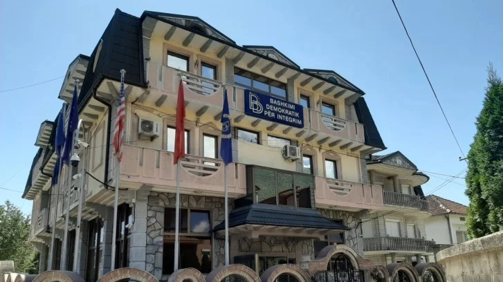 BDI proteston në Tetovë kundër emrave të rrugëve