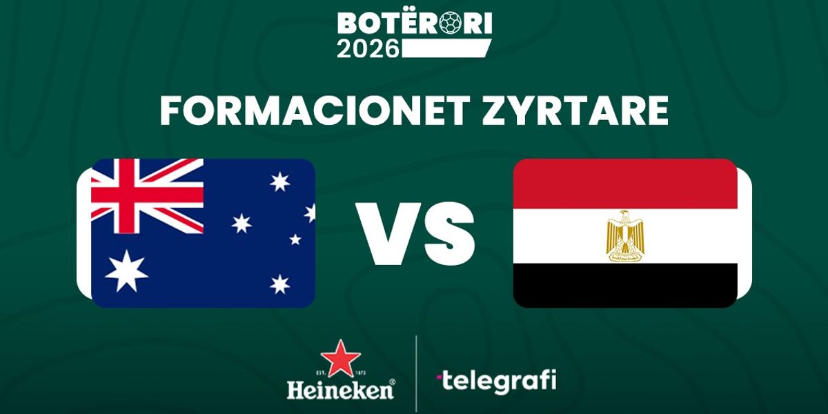 Botëror 2026: Formacionet zyrtare Australi – Egjipt