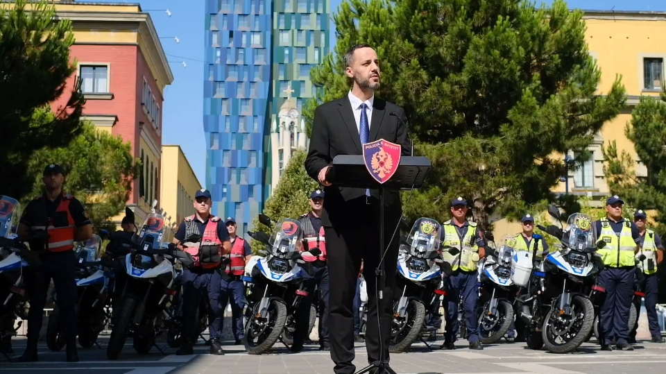 Policia merr 23 motoçikleta nga pasuri krimi të konfiskuara