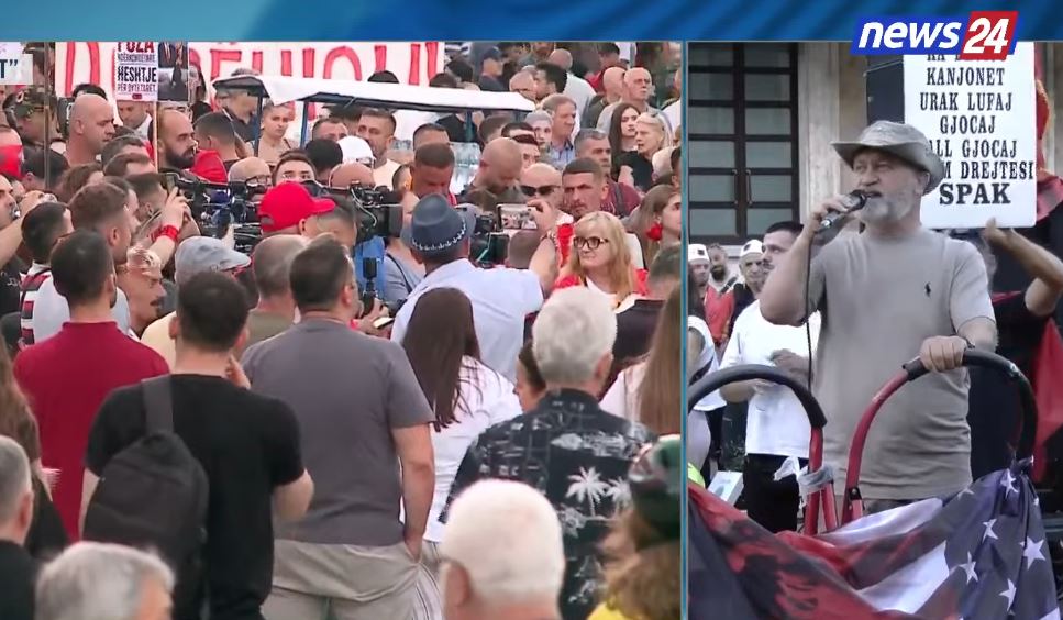 Protestuesit kërkojnë dorëheqjen e Ramës