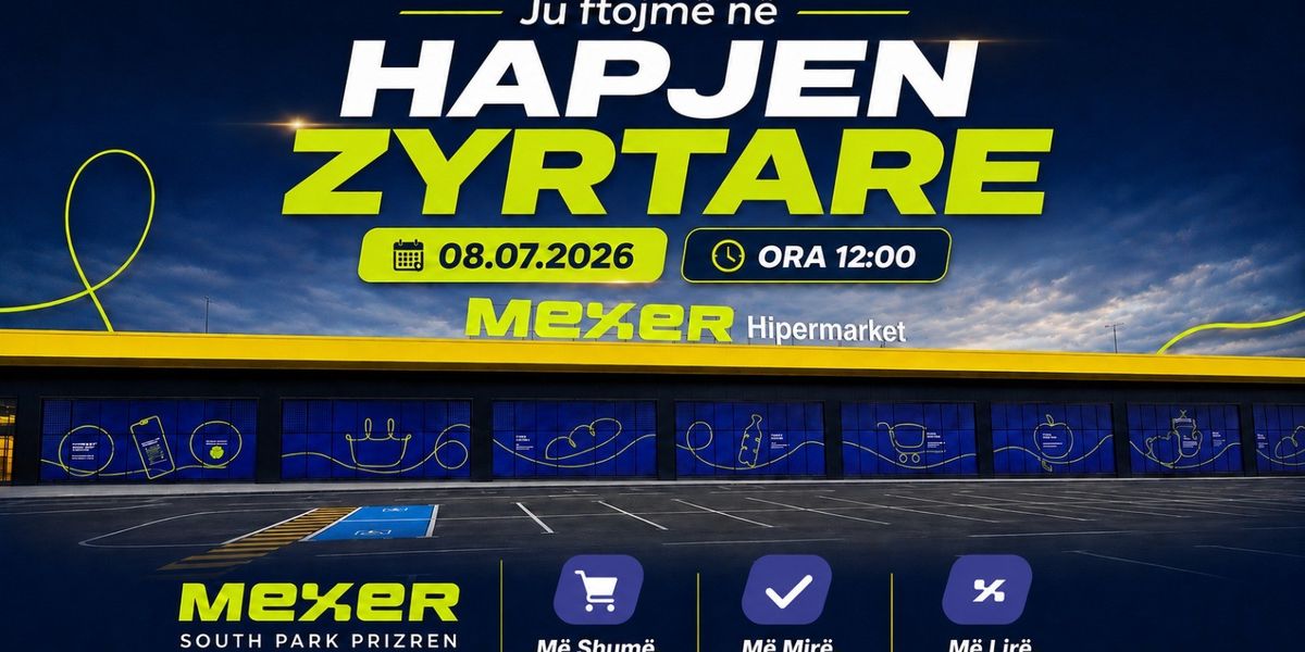 Mexer hapet në Prizren, sjell koncept të ri blerjeje