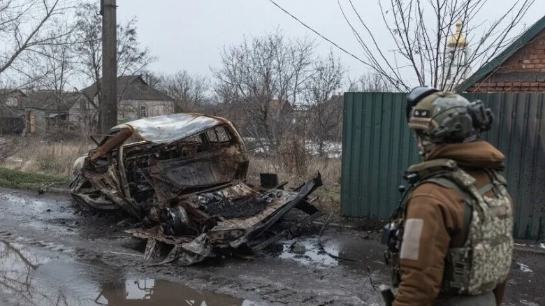 Ukraina mohon pushtimin rus të Kostiantynivkës në Donetsk