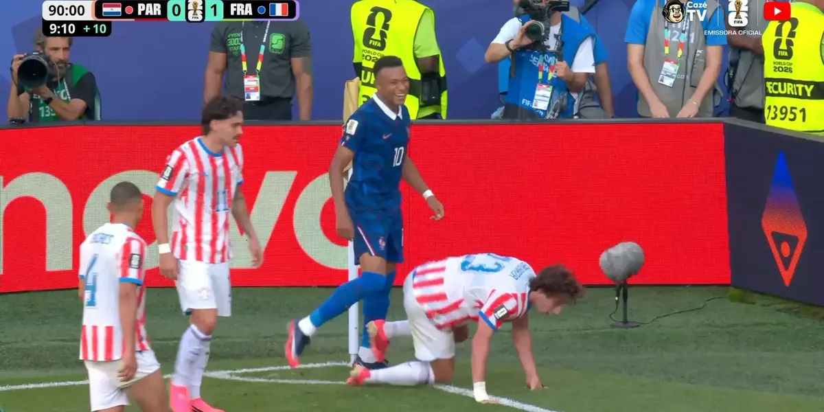 Mbappe ruajti qetësinë ndaj provokimeve të Paraguait