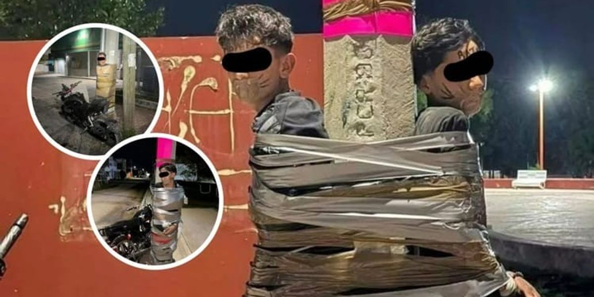 Meksikë: Personat e lidhur në shtylla ndriçimi ngjallin