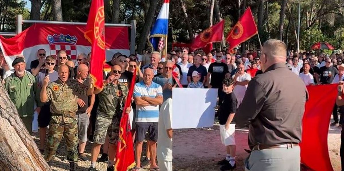 Protestë shqiptare në Zarë për ish-krerët e UÇK-së