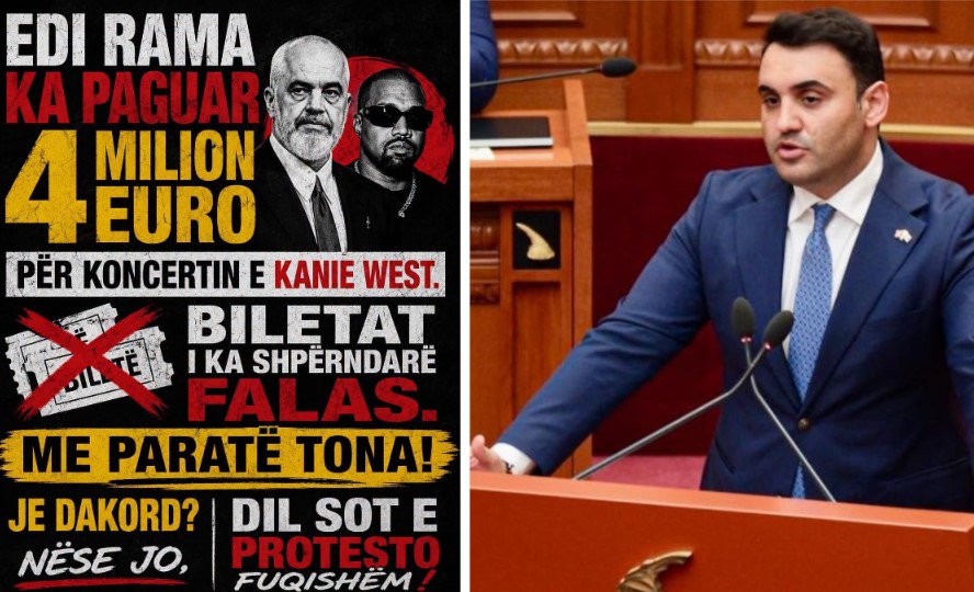 Këlliçi: 4.2 milionë euro për koncertin e Kanye West