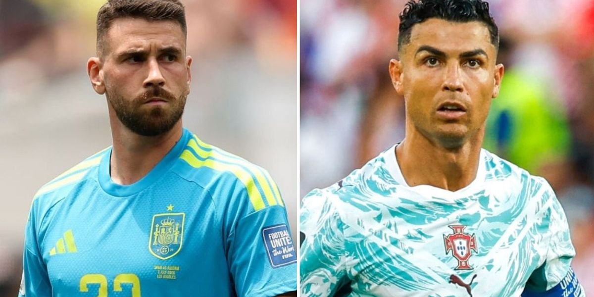 Unai Simon: Ronaldo nuk është si në Real Madrid, por
