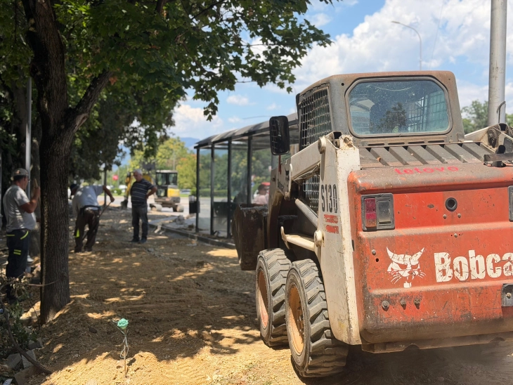 Çairi: Vazhdojnë punimet në rrugën "Ferid Murati"