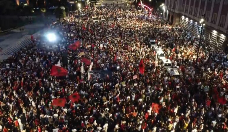 Protesta e 36-të kundër qeverisë zhvillohet në Tiranë