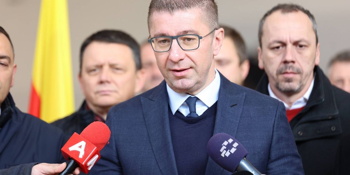 Mickoski nuk kandidon për president, synon fitore