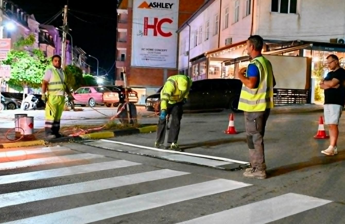 Dibra nis rinovimin e sinjalizimit rrugor dhe pasqyrave