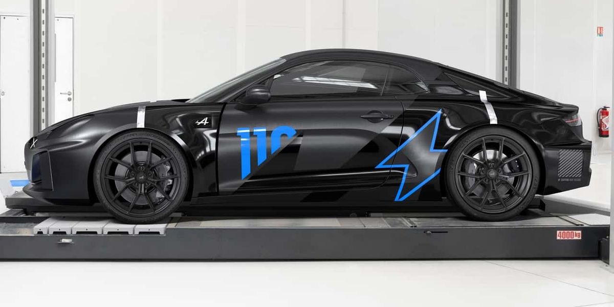 Alpine prezanton modelin e parë sportiv elektrik A110 Future