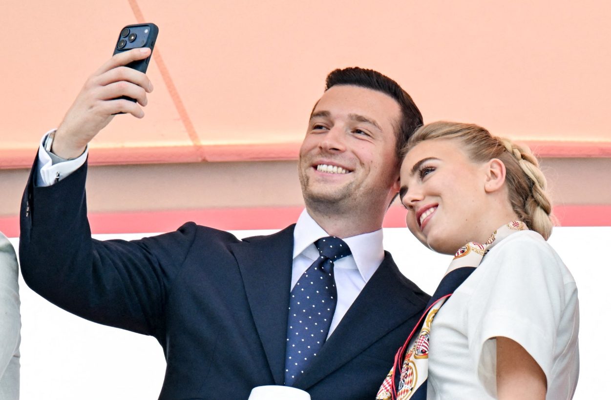 Princesha Maria Carolina, partnerja e Jordan Bardellës