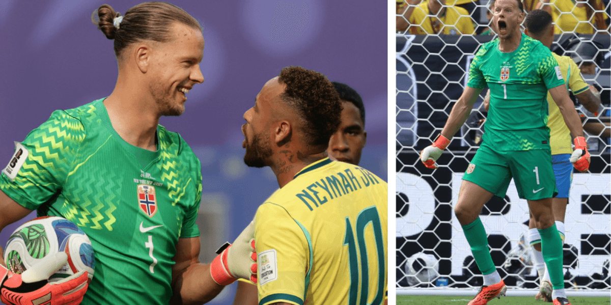 Nyland, hero i Norvegjisë ndaj Brazilit në Kupën e Botës
