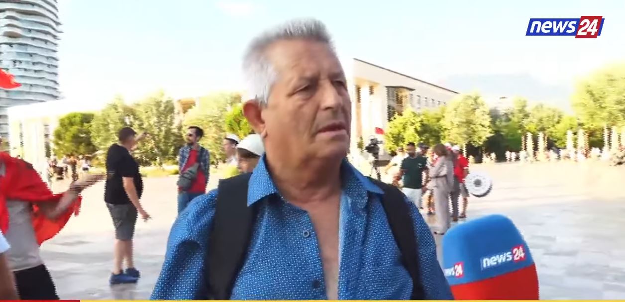 Protestuesi kërkon dorëheqjen e Ramës, akuzon për korrupsion