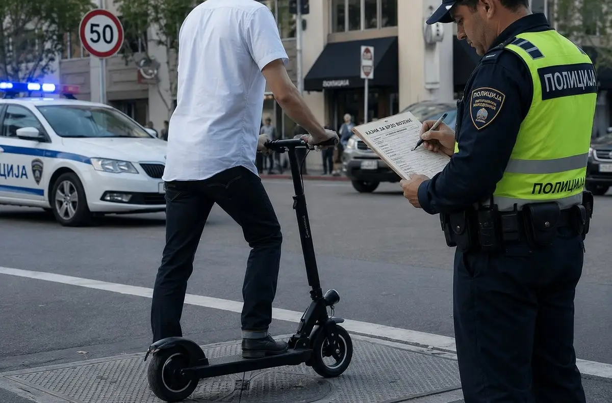 Aksion policor në Shtip: 55 masa dhe 6 të ndaluar