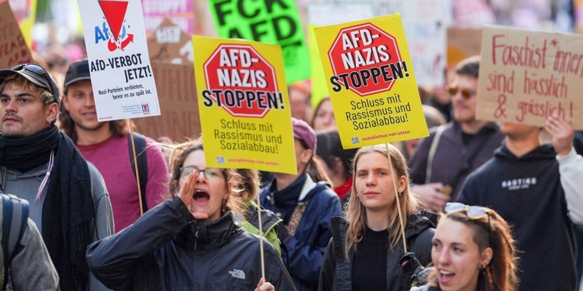 Mijëra protestojnë në Erfurt kundër AfD-së