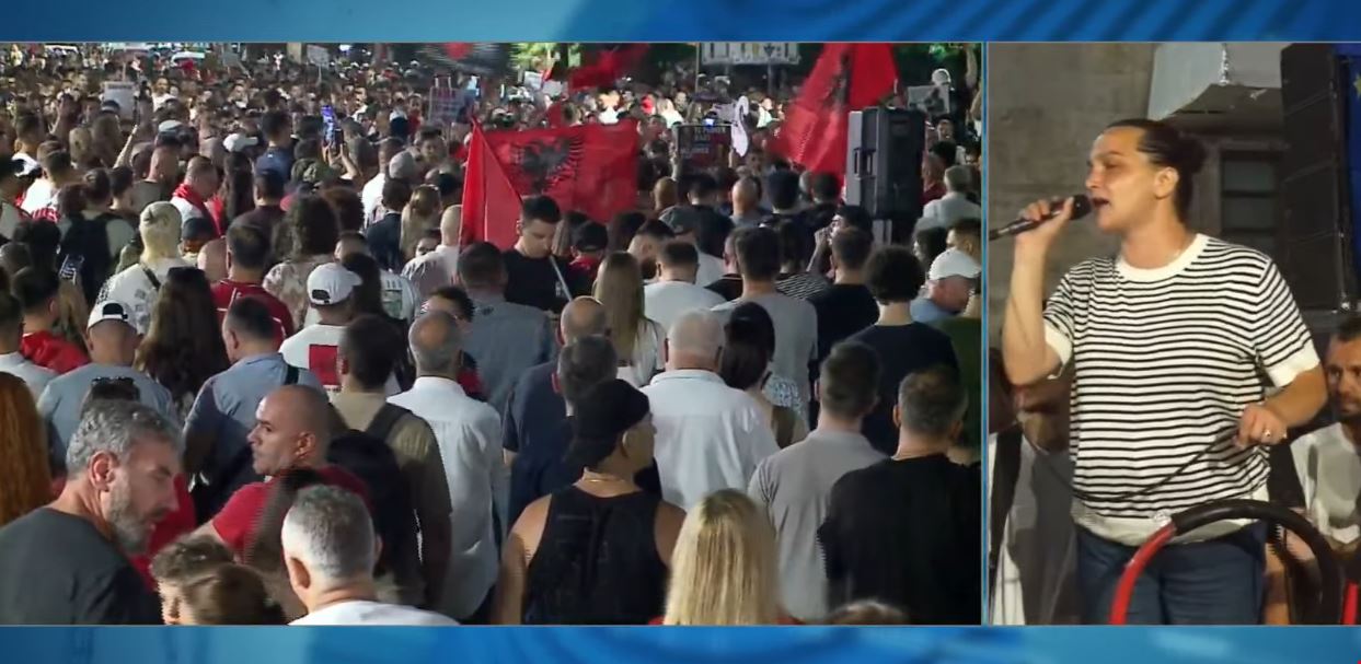 Protestuesja Luçiana Kokaj: As dhuna s'na tremb