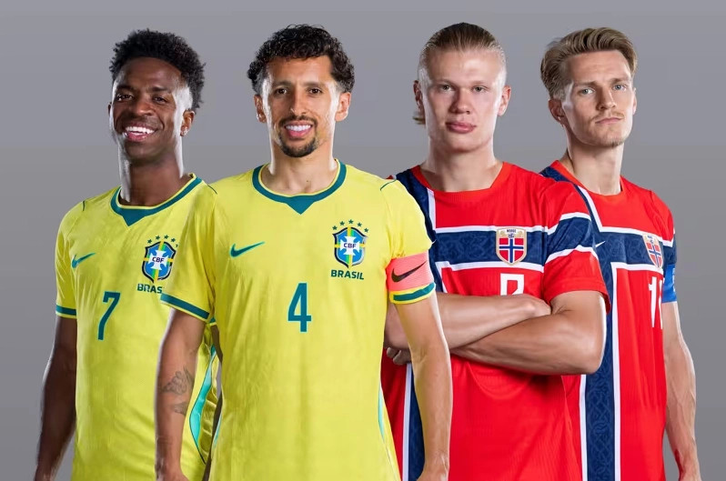 Brazili ndeshet me Norvegjinë në çerekfinale