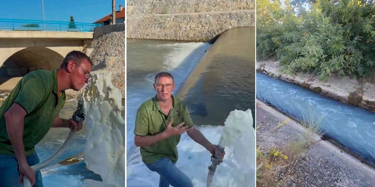 KRU “Gjakova” padit fermerin për derdhje qumështi në