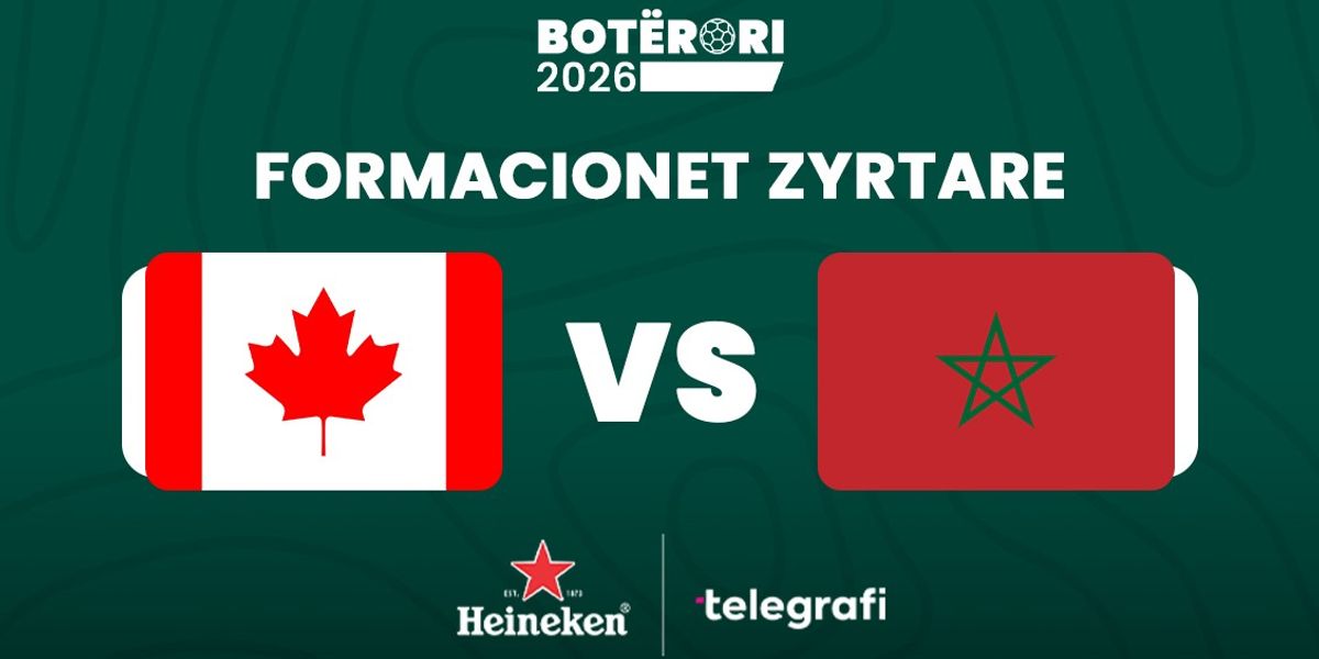 Kampionati Botëror: Formacionet zyrtare Kanada-Marok