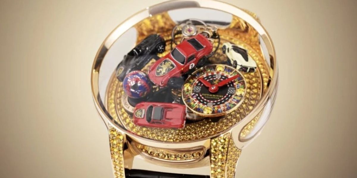 Jacob & Co krijon orën garazh për Ferrari e Bugatti