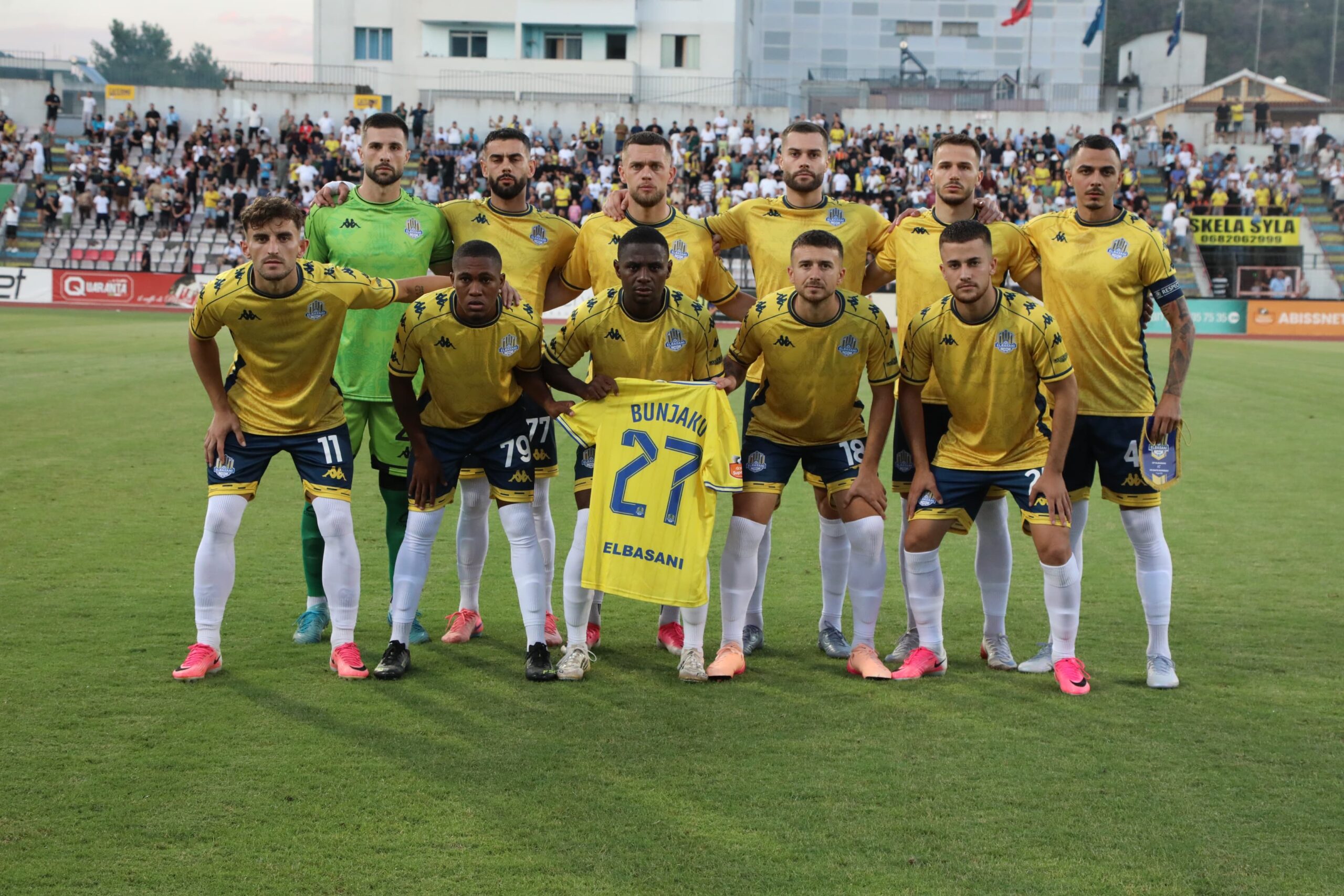 AF Elbasani barazon me BATE Borisov në Conference League