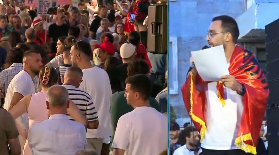 Protestuesi kritikon qeverinë: Aferat u bënë gazi i botës