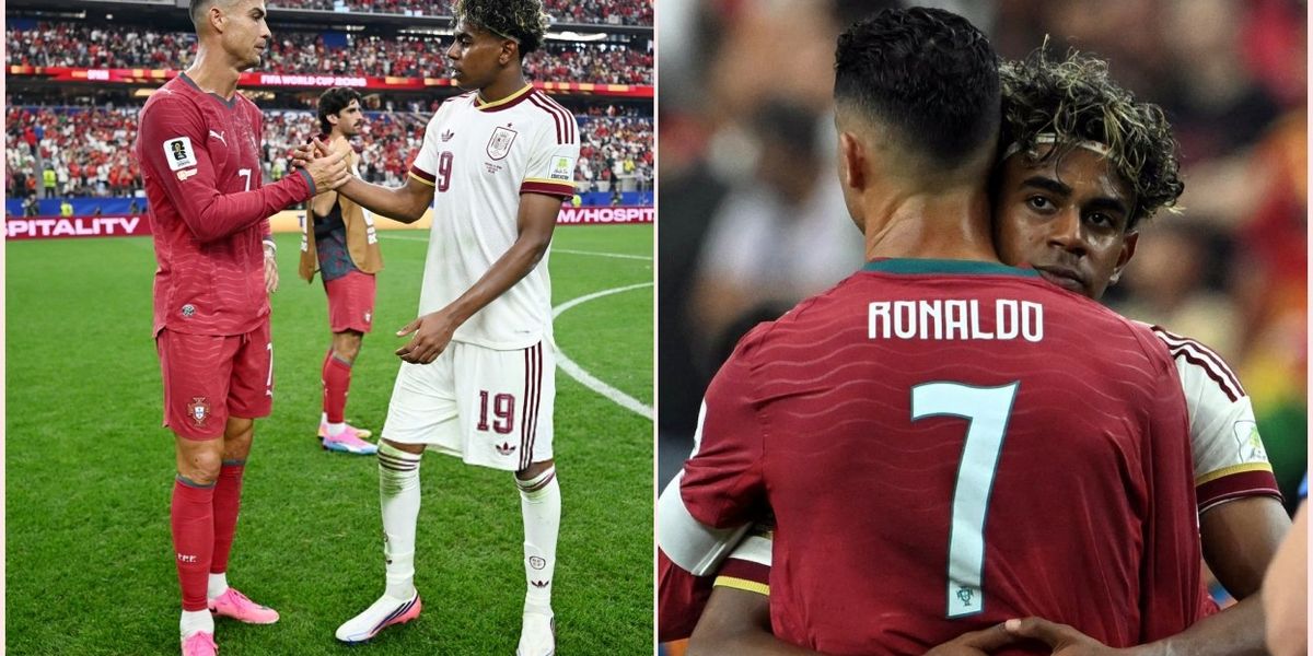 Ronaldo dhe Yamal, momenti simbolik pas ndeshjes